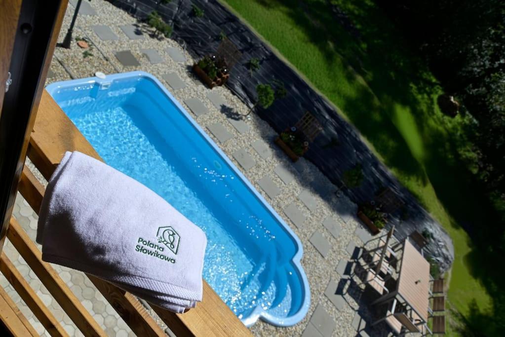 Polana Slowikowa 5 Star- Domek W Gorach Z Jacuzzi, Sauna,Basen,Ogrod Z Lasem, Kominek I Narty Stroza  Экстерьер фото
