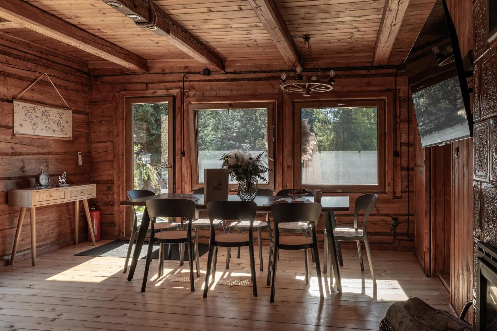 Polana Slowikowa 5 Star- Domek W Gorach Z Jacuzzi, Sauna,Basen,Ogrod Z Lasem, Kominek I Narty Stroza  Экстерьер фото
